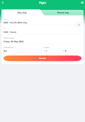 Treapmoo: Flight Tickets Screenshot 2