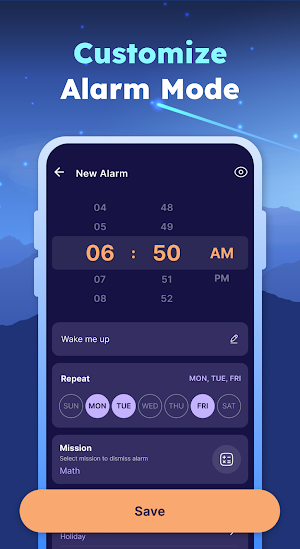 Alarm Clock - Smart Alarm Screenshot 1