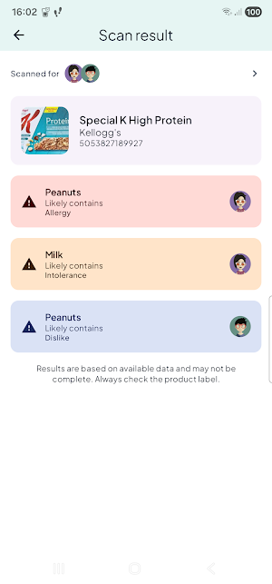 MealGuard Screenshot 1