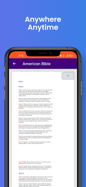 American Standard Bible Screenshot 3