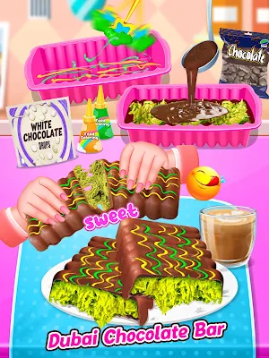 Sweet Chocolate Bar Desserts Screenshot 3