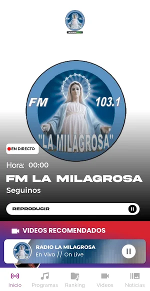 Radio La Milagrosa Screenshot 2