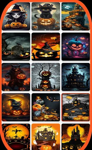 cute halloween wallpaper 2023 Screenshot 2