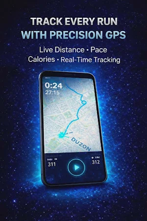 FullStep – Walk & Run GPS Screenshot 0