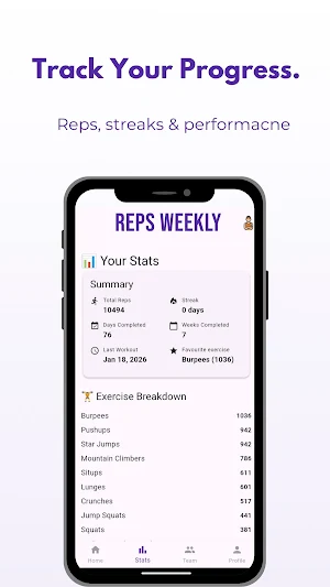 Reps Weekly Screenshot 1
