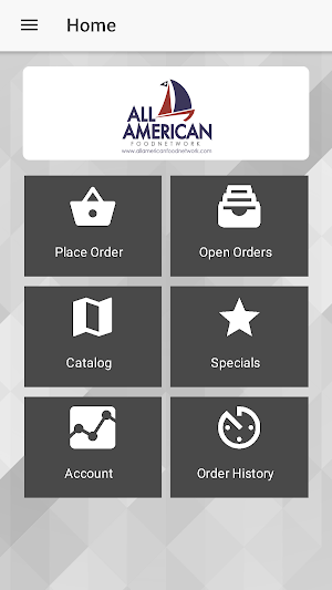 All American Food Network App Screenshot 0