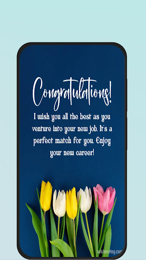 wishes for newjob Screenshot 2