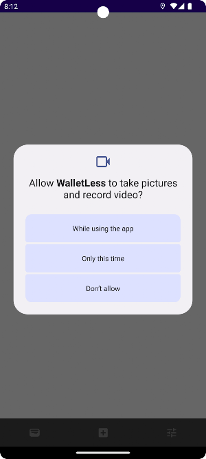 WalletLess Screenshot 1