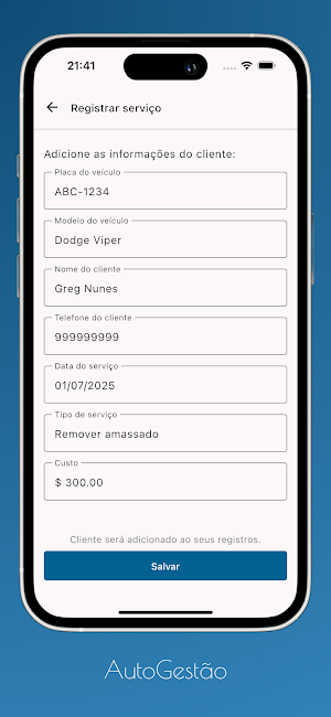 AutoGestão Screenshot 2