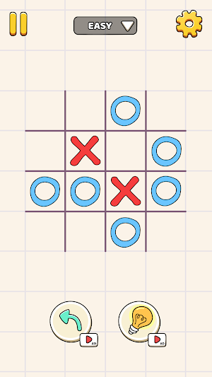 Tic Tac Toe - 2 Player XO Screenshot 3