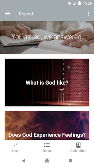Answers2Questions Screenshot 0