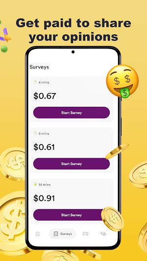 Golden Surveys - Make Money Screenshot 2