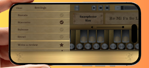Saxophone Sim Screenshot 3