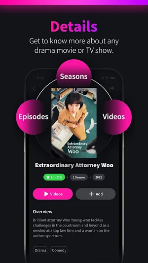 HeTV: KDrama Movies & TV Shows Screenshot 1