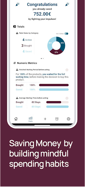 SpendWise - Mindful Spending Screenshot 1
