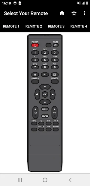 Super General TV Remote Screenshot 2