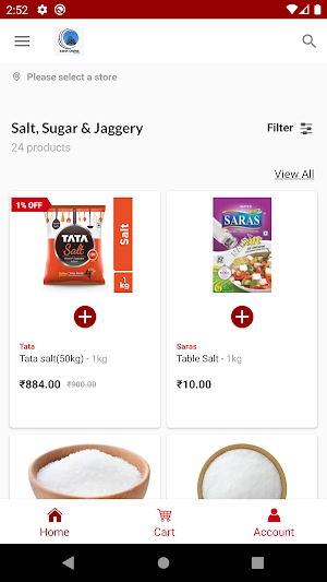 Earth Online Grocery Screenshot 2