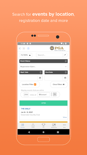 North Florida PGA Section Screenshot 2