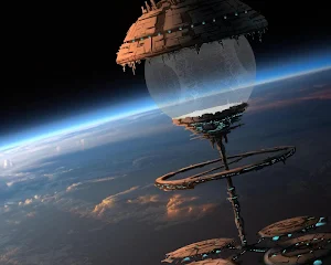 Space Colony Wallpaper Screenshot 3