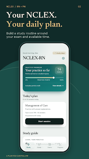 NCLEX & Nursing Exam Prep Screenshot 1