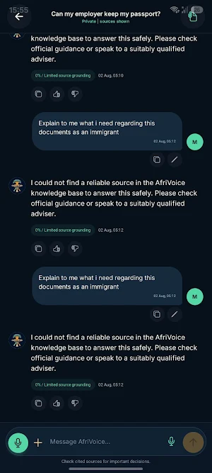 AfriVoice Screenshot 3