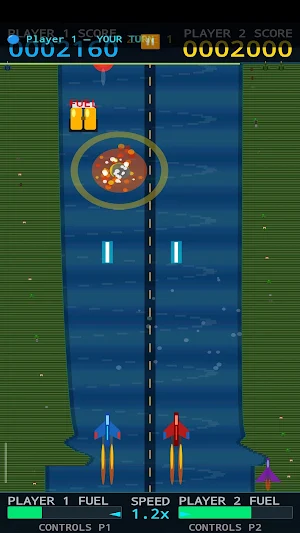 River Strike: Retro Combat Screenshot 2