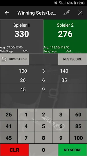 Darts Scoreboard: My Dart Training Screenshot 1