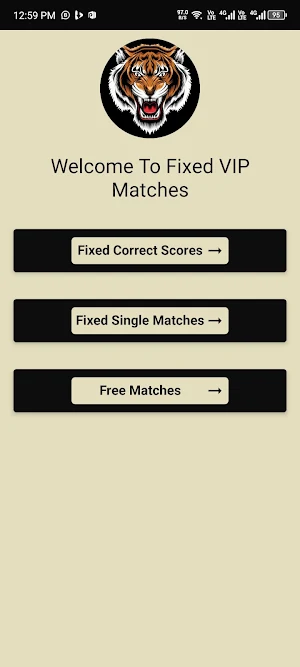 Fixed Matches Correct Score Screenshot 1