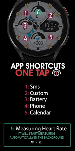 Dream 95 - White Watch Face Screenshot 3