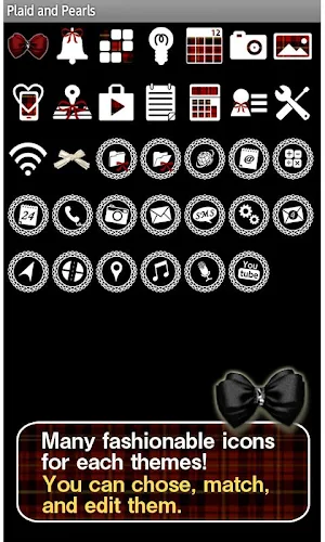 Plaid and Pearls Wallpaper Screenshot 3