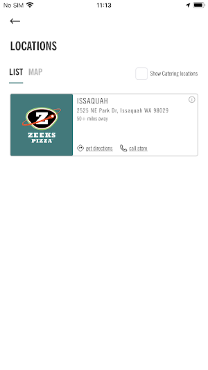 Zeeks Pizza Screenshot 1