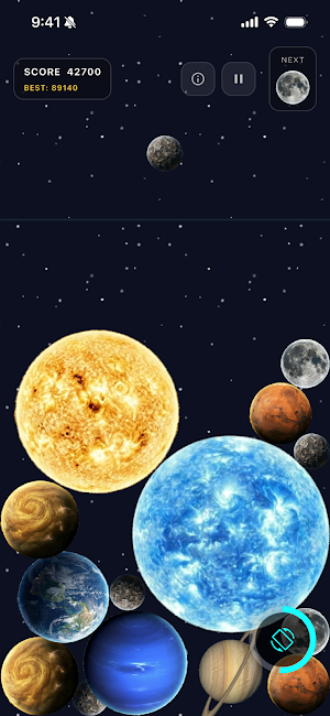 Cosmic Gravity Merge Screenshot 3