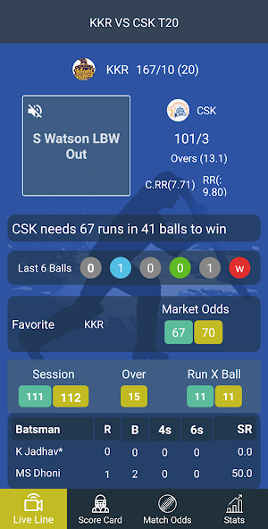 Crikk Fast Live Line Screenshot 2