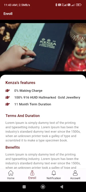 Kenza Gold Screenshot 2