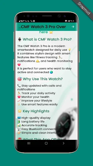 cmf watch 3 pro guide Screenshot 2