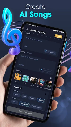 SongGenie: AI Music Generator Screenshot 0