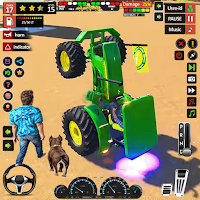 Real Tractor Farming Games