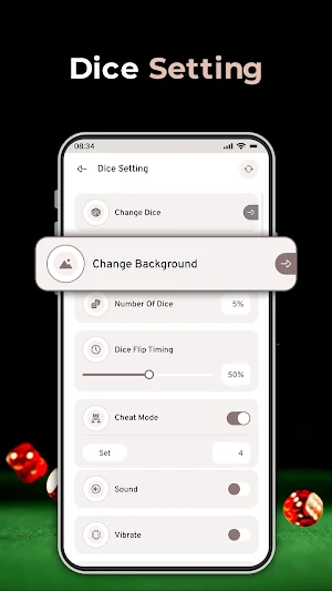 Roll Dice & Flip Coin: Wear OS Screenshot 1
