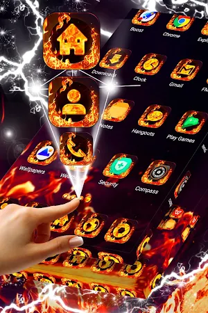 Fire Launcher Theme 2020 screenshot 5
