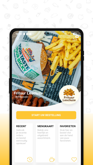 Frituur Lescluze Screenshot 2