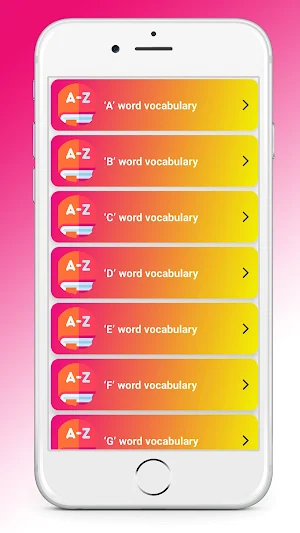 ENGLISH HINDI VOCABULARY Screenshot 3