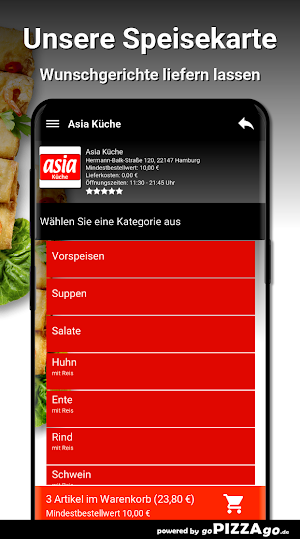 Asia Küche Hamburg Screenshot 3