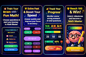 Math Quiz Game Brain Training Screenshot 1