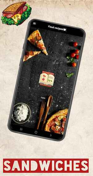 sandwiches: avocado and cheese Screenshot 0