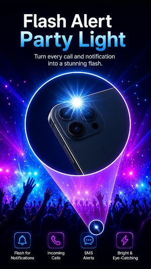 Flashlight: Alert & LED Flash Screenshot 3