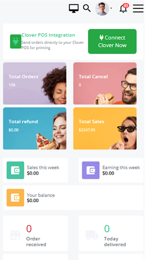 MenuWebsites Owner App Screenshot 3