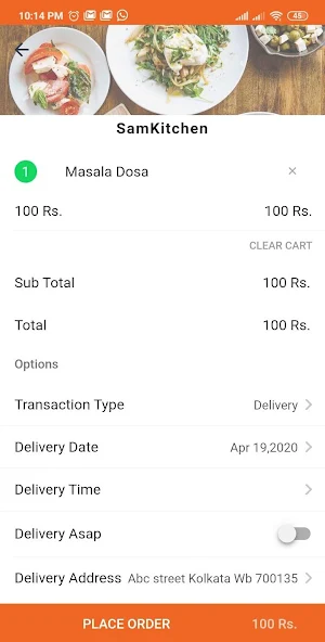 MULTI-RESTAURANT Delivery on Mobile Screenshot 3
