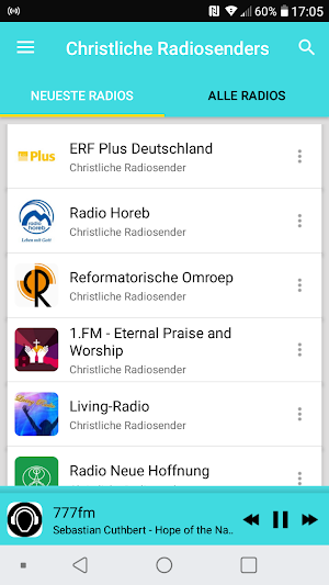 Christliche Radiosender Screenshot 1