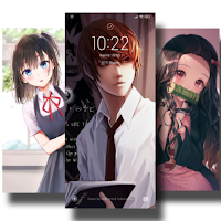 Anime Boy & Girl Wallpaper 3D