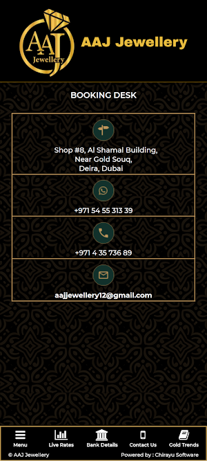 AAJ Jewellery Screenshot 2